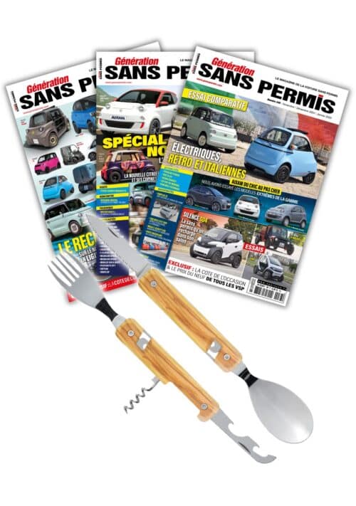 Abonnement Génération Sans Permis + Couverts Akinod