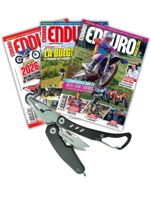 Abonnement Enduro Magazine + Pince Oregon Abonnement Enduro Magazine + Pince Oregon
