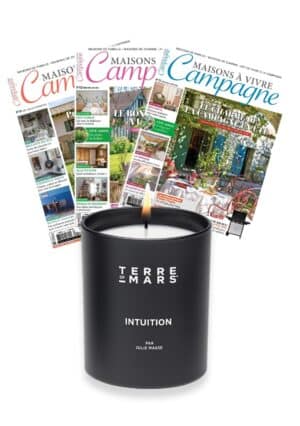 Abonnement Maisons à Vivre Campagne + Bougie Terre de Mars OFFERTE