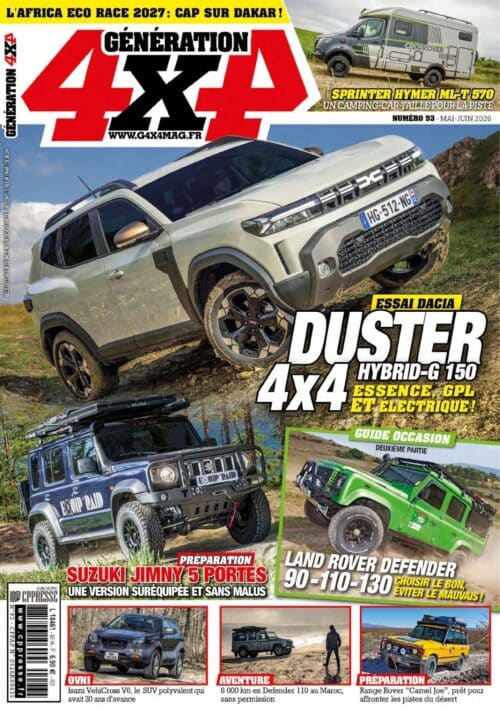 Couverture génération 4x4 93 Couverture génération 4x4 93