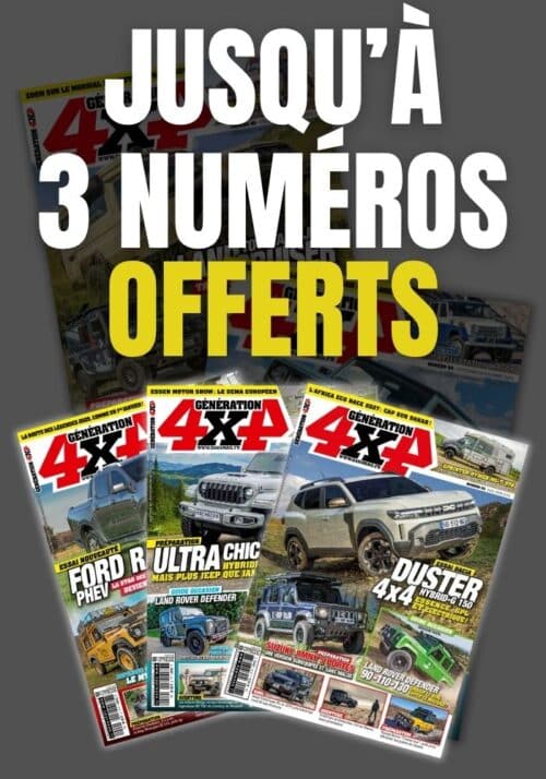 Génération 4X4 Abonnement Génération 4x4 Magazine (numérique inclus)