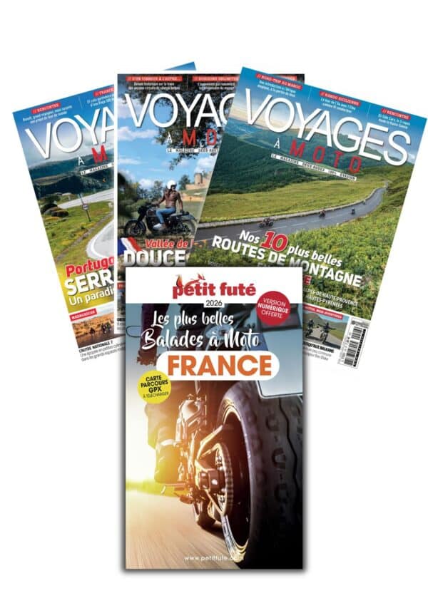 abo vam petit futé 2026 Réabonnement Voyages à moto + Petit Futé 2026
