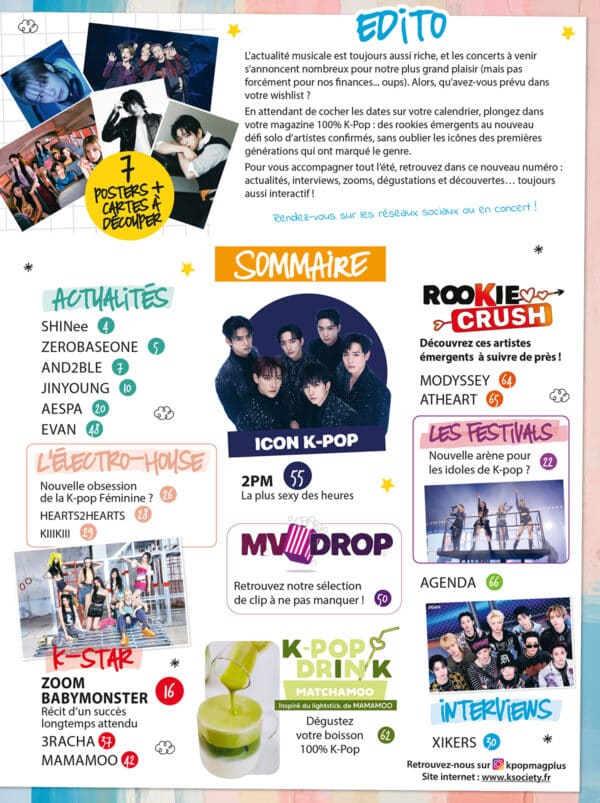 19_sommaire_KPOP 005.indd Kpop Mag 5